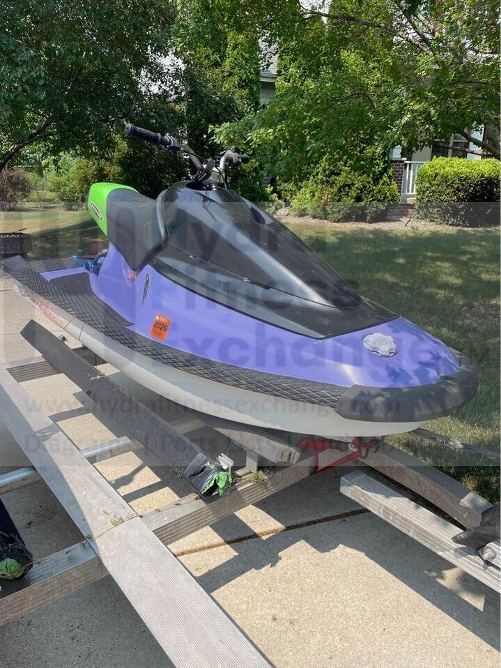 1994 Working Yamaha Wave Blaster 2 WB701 Jet Ski w Triton PWC Trailer 2 Place