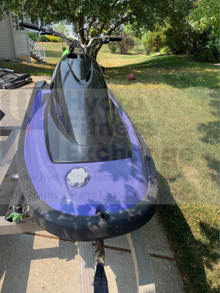 1994 Working Yamaha Wave Blaster 2 WB701 Jet Ski w Triton PWC Trailer 2 Place - Image 9
