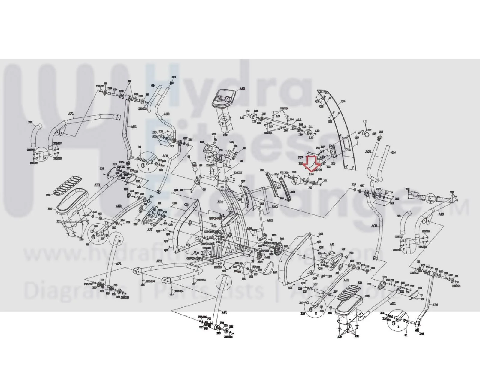 AFG 18.0AXT - EP212 18.1AXT - EP258 Elliptical Fix Plate 102333 - Image 2