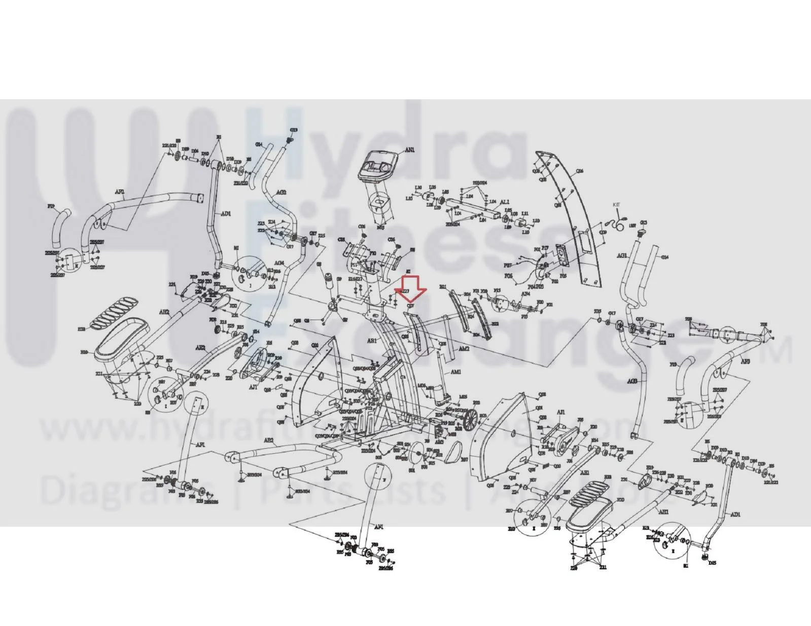 AFG 18.0AXT - EP212 Elliptical Rear Boot Cover 102360 - Image 3