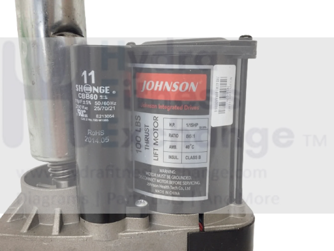 AFG EP258 Elliptical Incline Lift Elevation Motor Actuator 1000101467 & 102333 - Image 2