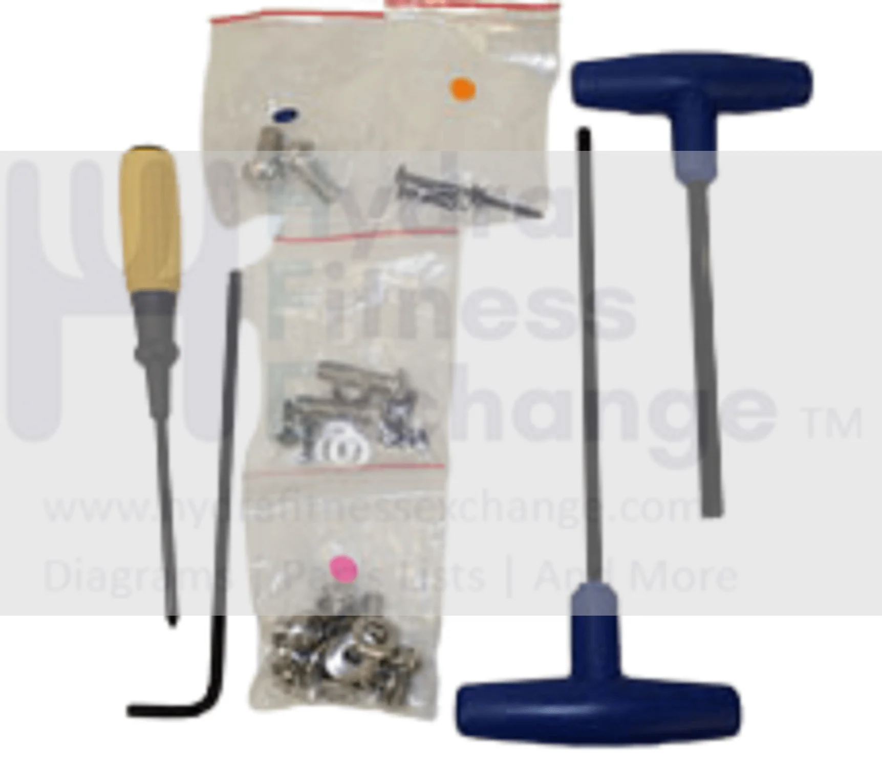 AFG Horizon Fitness 13.0AT - TM333 T4 - TM264 T6 - TM250 Treadmill Hardware Pack 063639-A