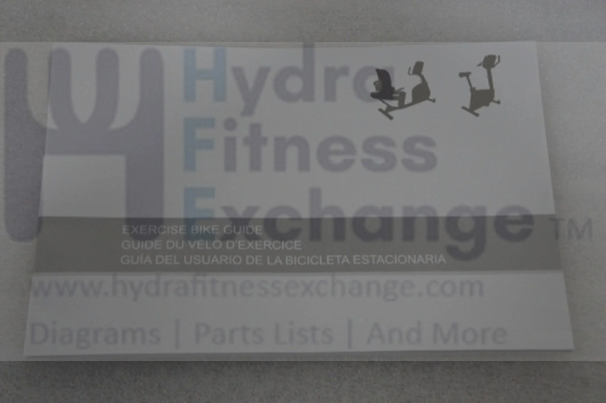 AFG Horizon Fitness 7.3AU Elite R7 U7 Stationary Bike Owner User's Manual 1000352966 - Image 2