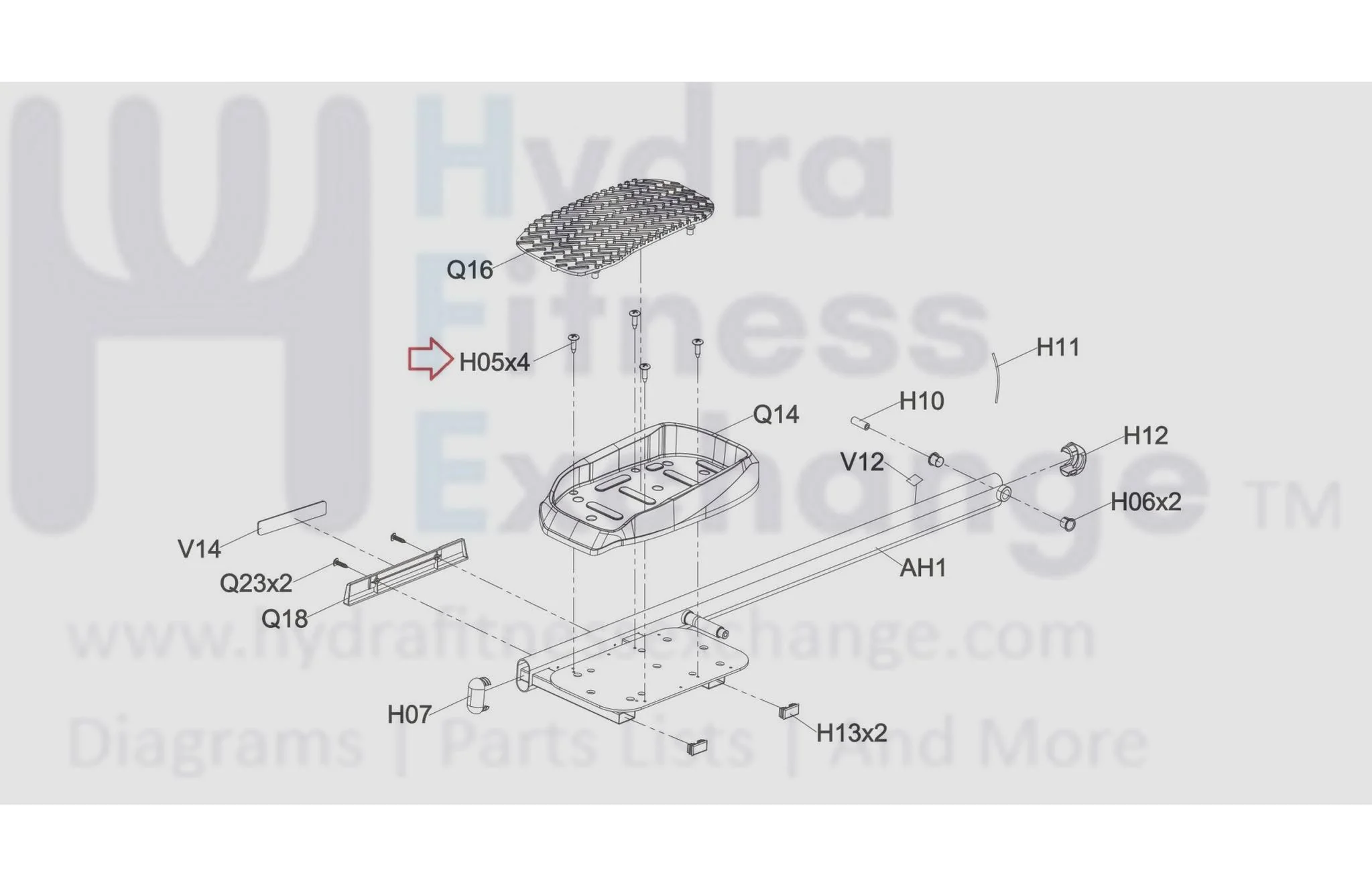 AFG Horizon Fitness Elite E9 3.1AE 4.1AE 3.3AE 5.3AE Elliptical Screw 1000216858 - Image 3
