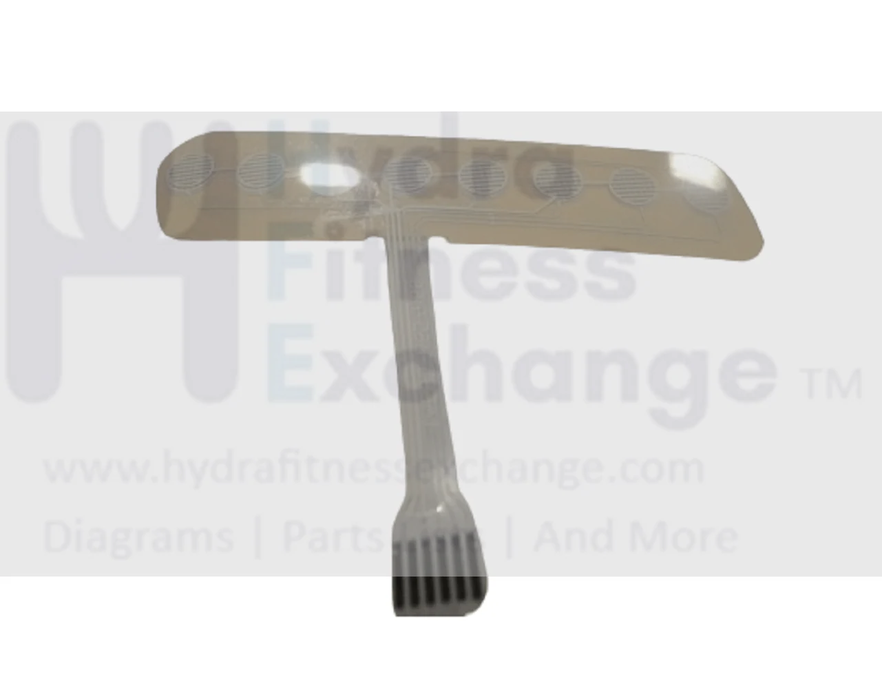 AFG Horizon Fitness TM685B TM685D Treadmill Left Upper Documentation Overlay Assembly 1000300310