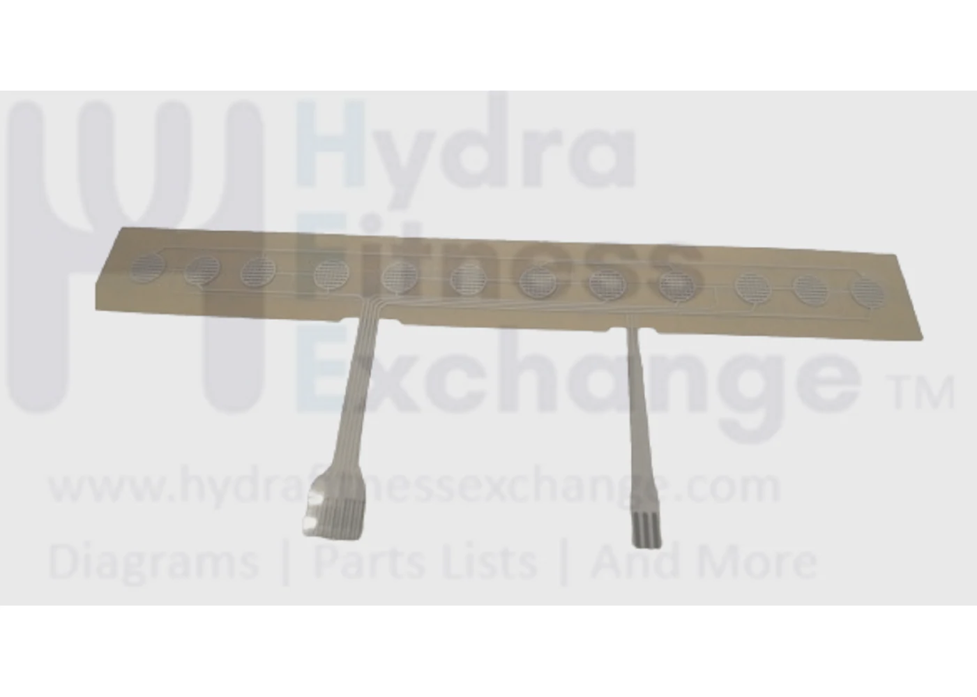 AFG Horizon Fitness TM685B TM685D Treadmill M/R Documentation Overlay Assembly 1000300311