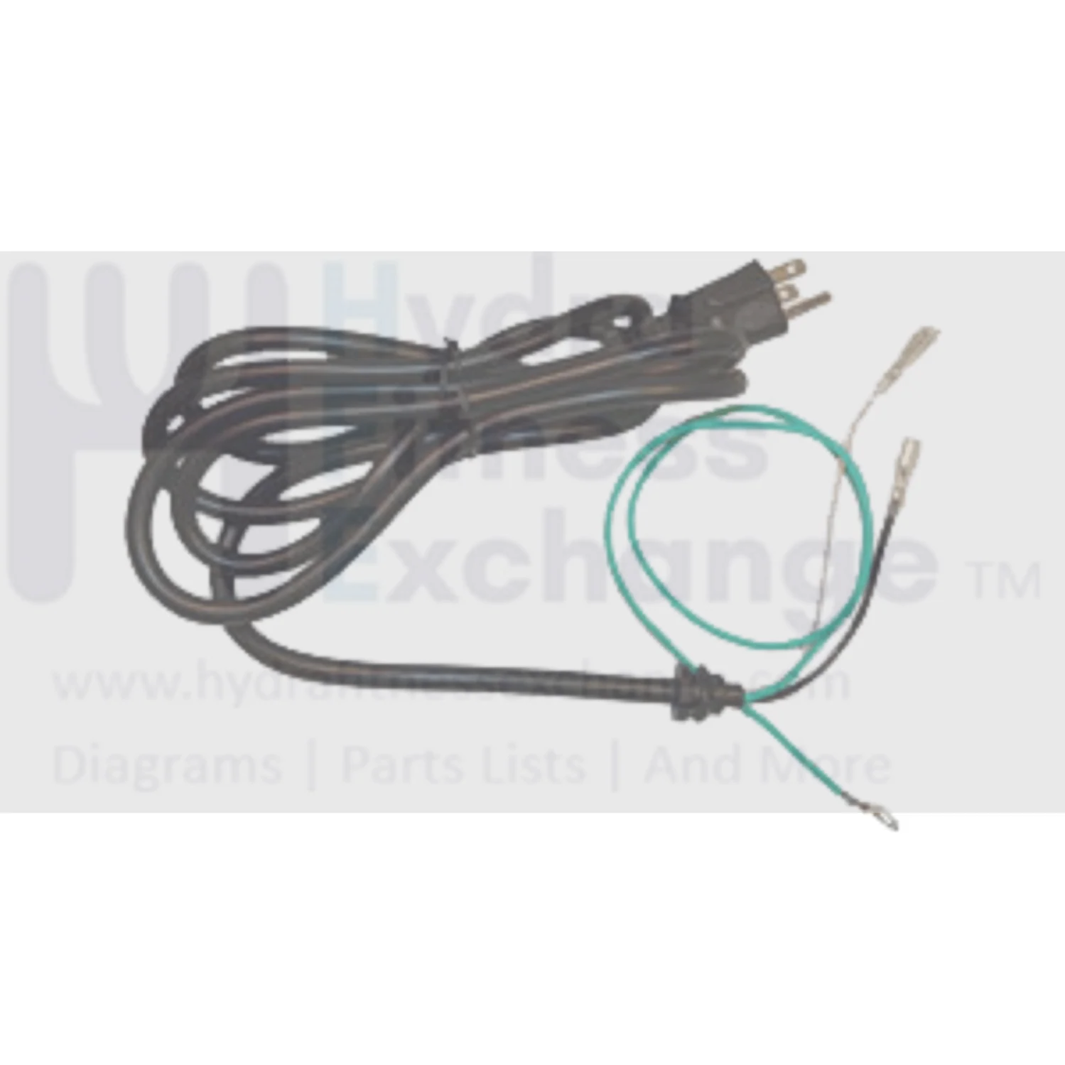 Livestrong AFG Tempo Horizon Fitness Treadmill Power Cord Hardwired 16AWG 1000094883