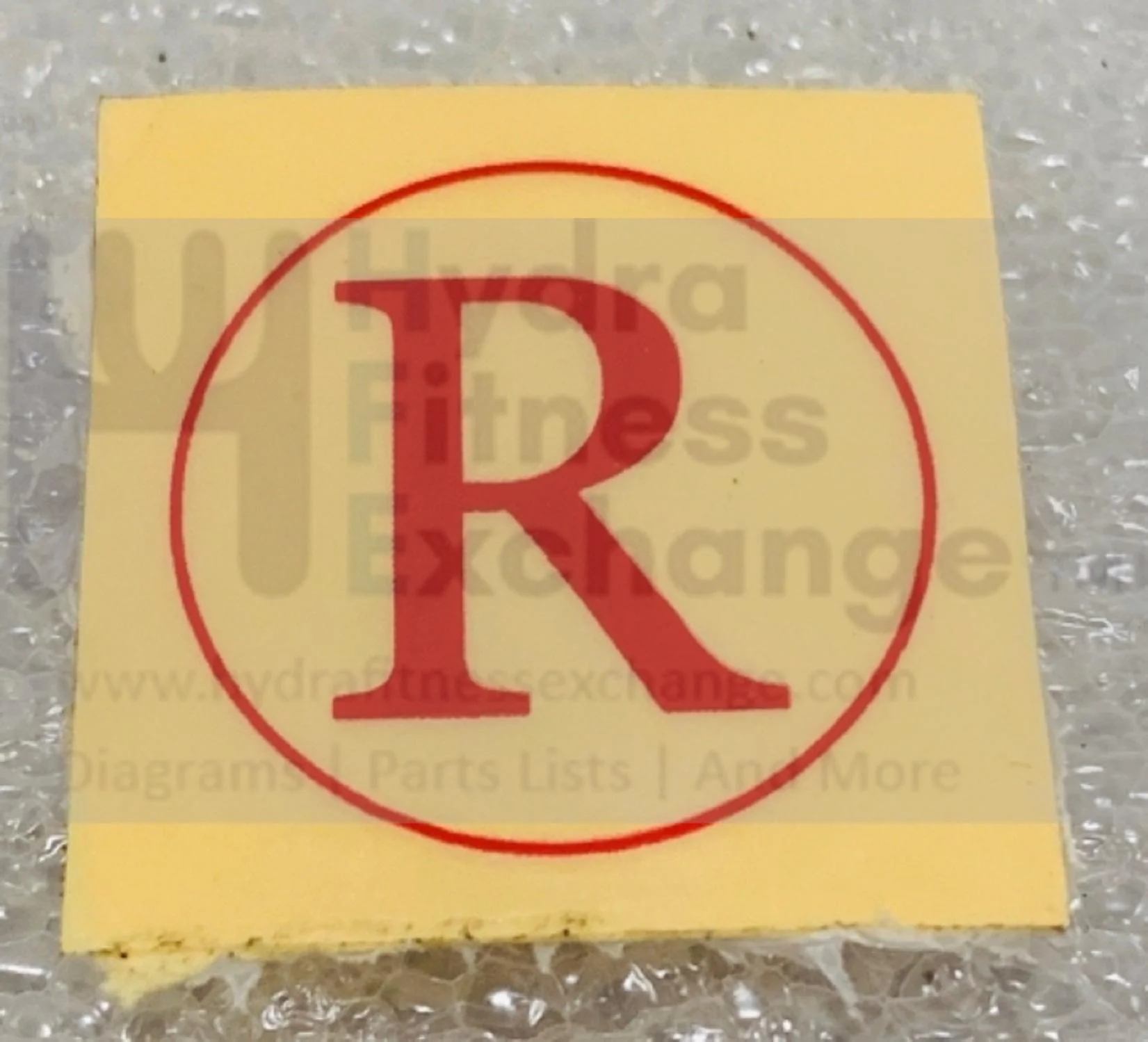 AFG Horizon Merit Triumph Vision Fitness Livestrong Elliptical R Instruction Sticker 006644-BX - Image 2