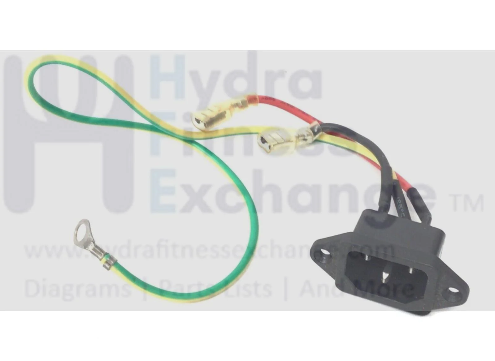 AFG Horizon Tempo Fitness Treadmill Power Entry Socket Input Module 056528-A - Image 2