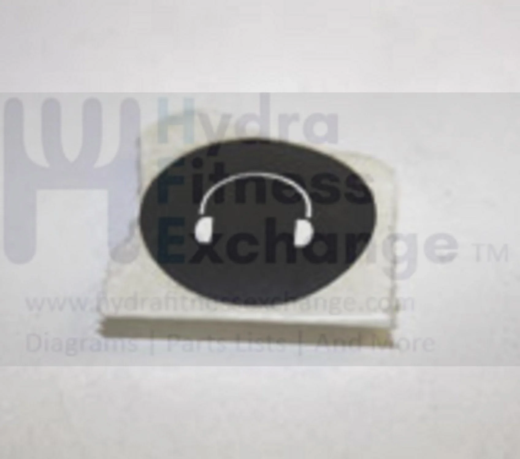 AFG Horizon Vision Fitness Elliptical Audio Out Sticker 077115 - Image 2