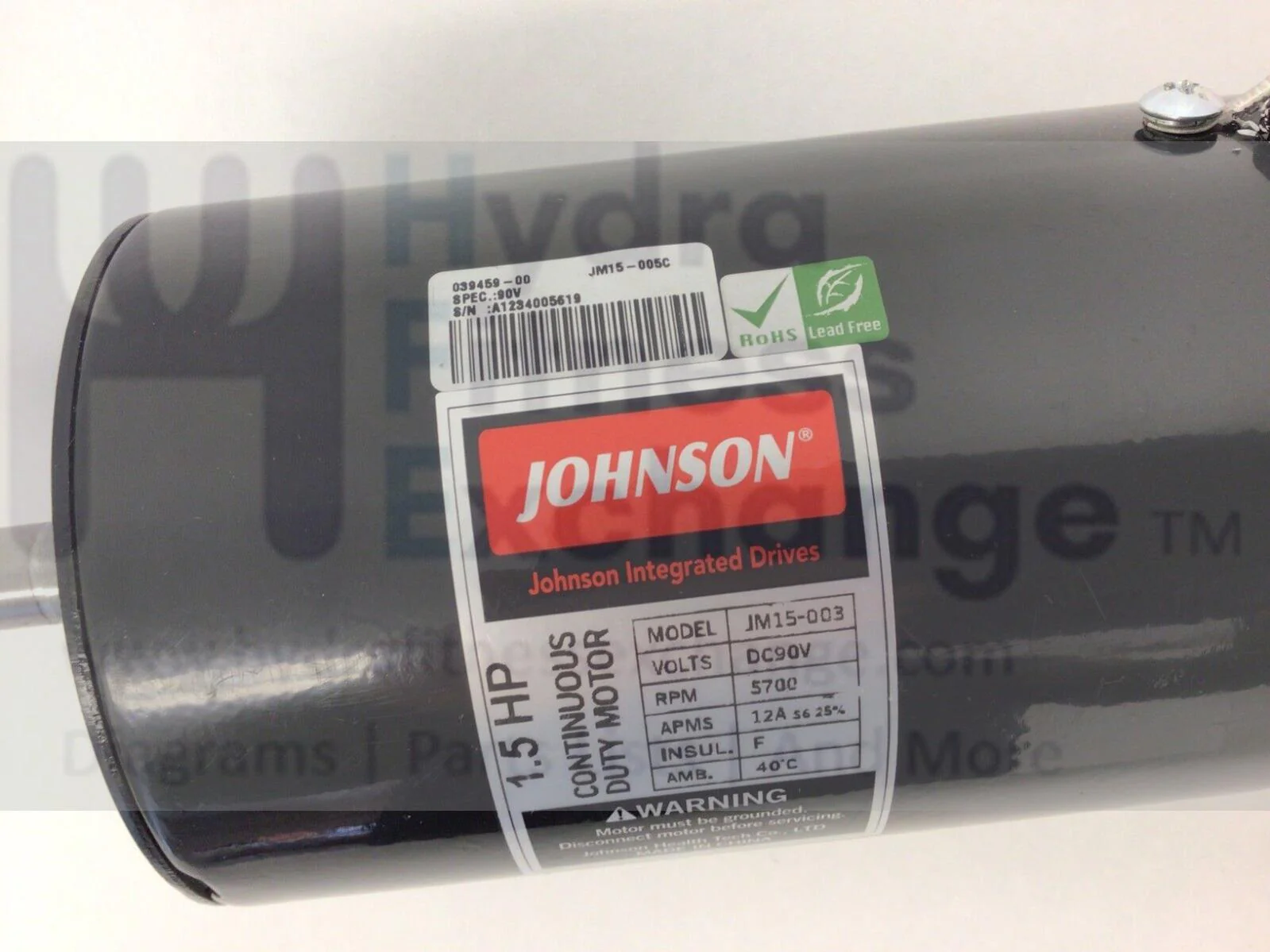Horizon  Fitness Treadmill DC Drive Motor 039459-00 - Image 2