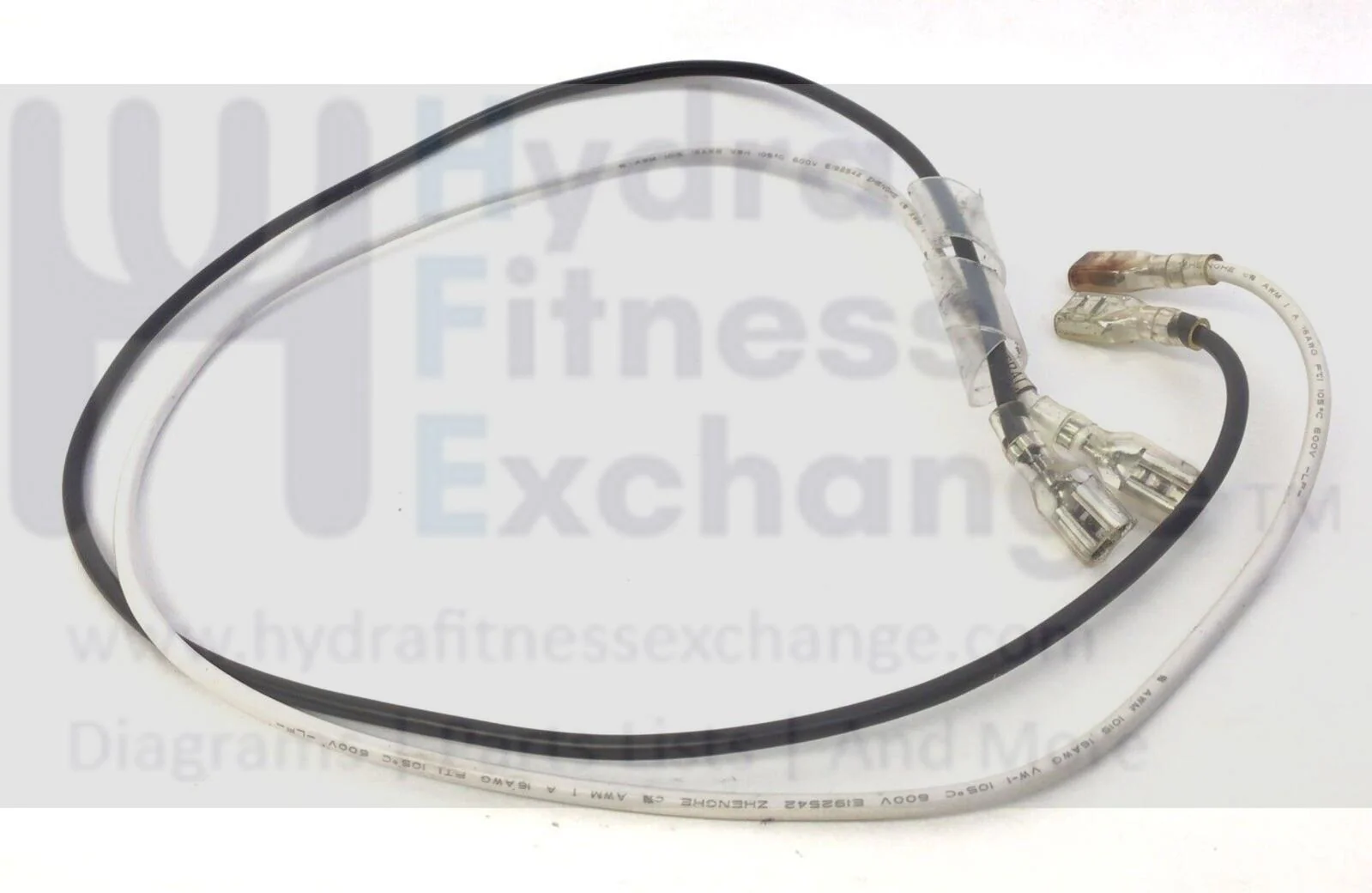 AFG Livestrong Horizon Fitness Treadmill Black White Wire Set 002508-A 002509-A