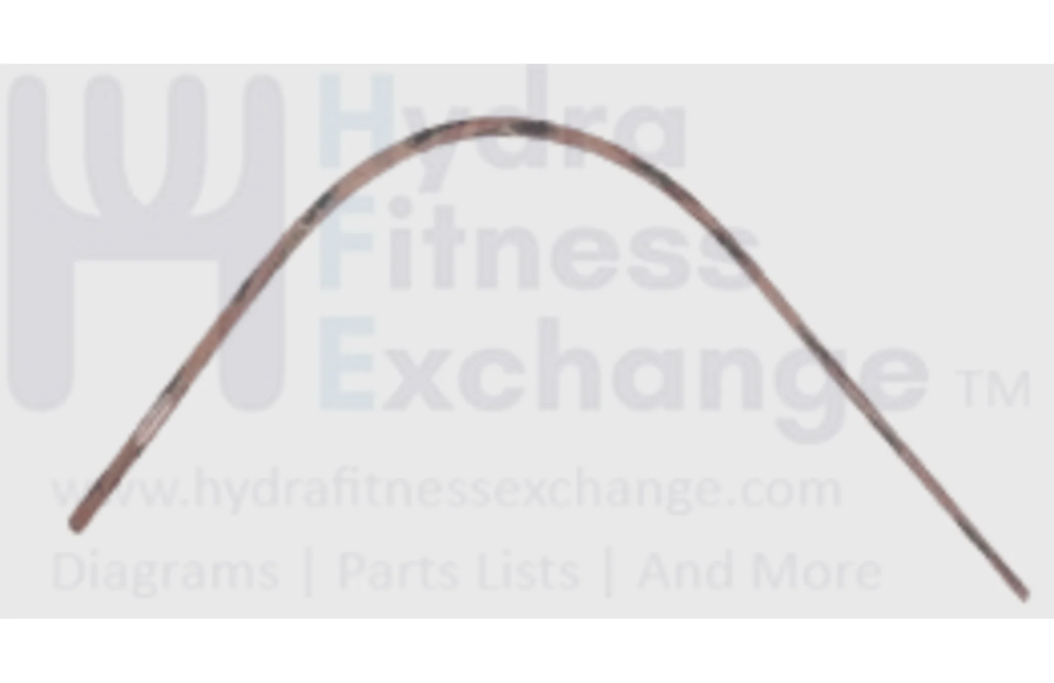 Horizon Fitness Treadmill Insert Tube Protected Piece Decal 1000099273