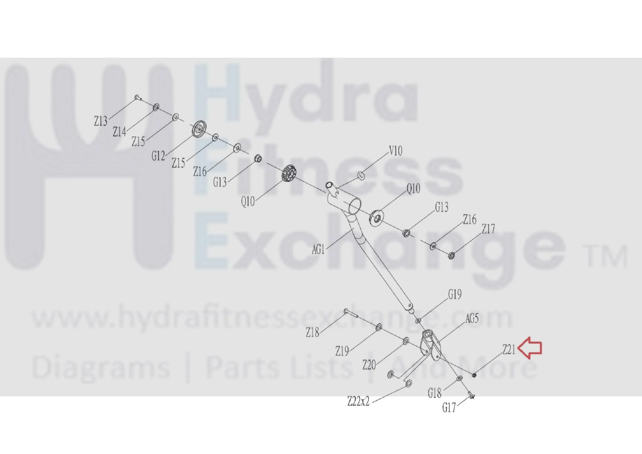 AFG Matrix Commercial Livestrong Horizon Fitness Elliptical Nylon Nut M8x1.25P 004926-AE - Image 3