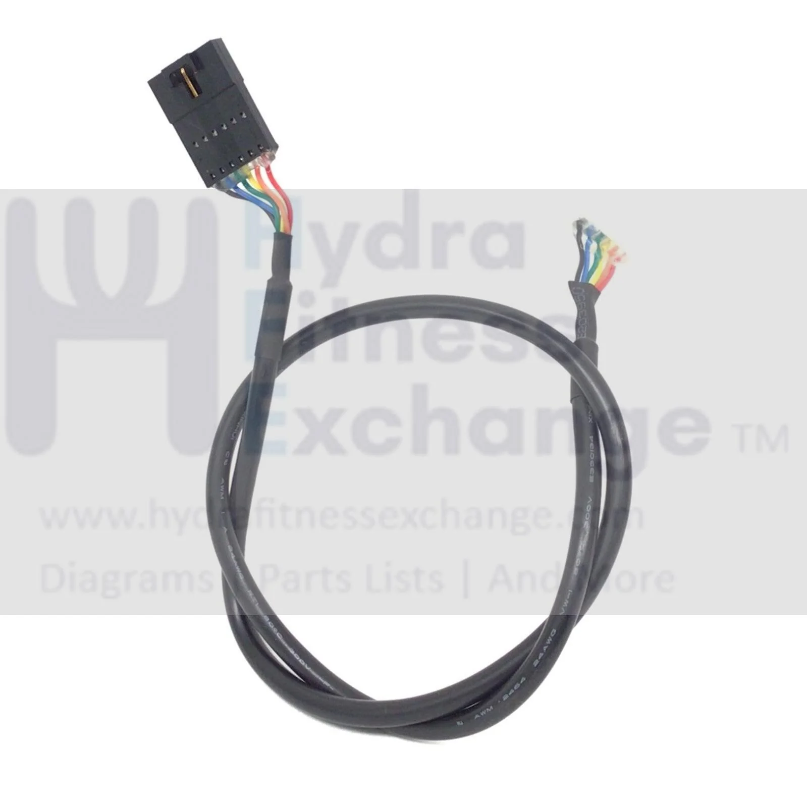 AFG TM685D 7.0AT Treadmill Molex Black Key Wire 24AWG 1000372395