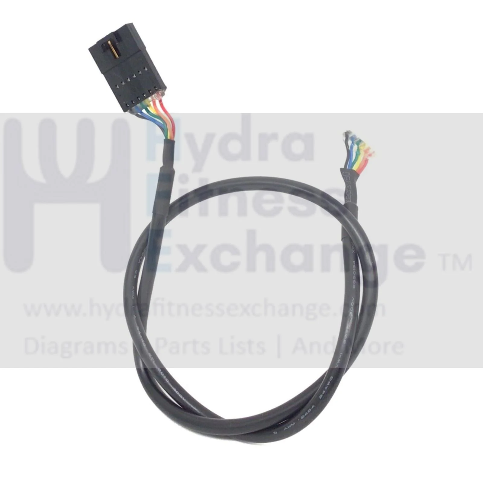 AFG TM685D 7.0AT Treadmill Molex Black Key Wire 24AWG 1000372395