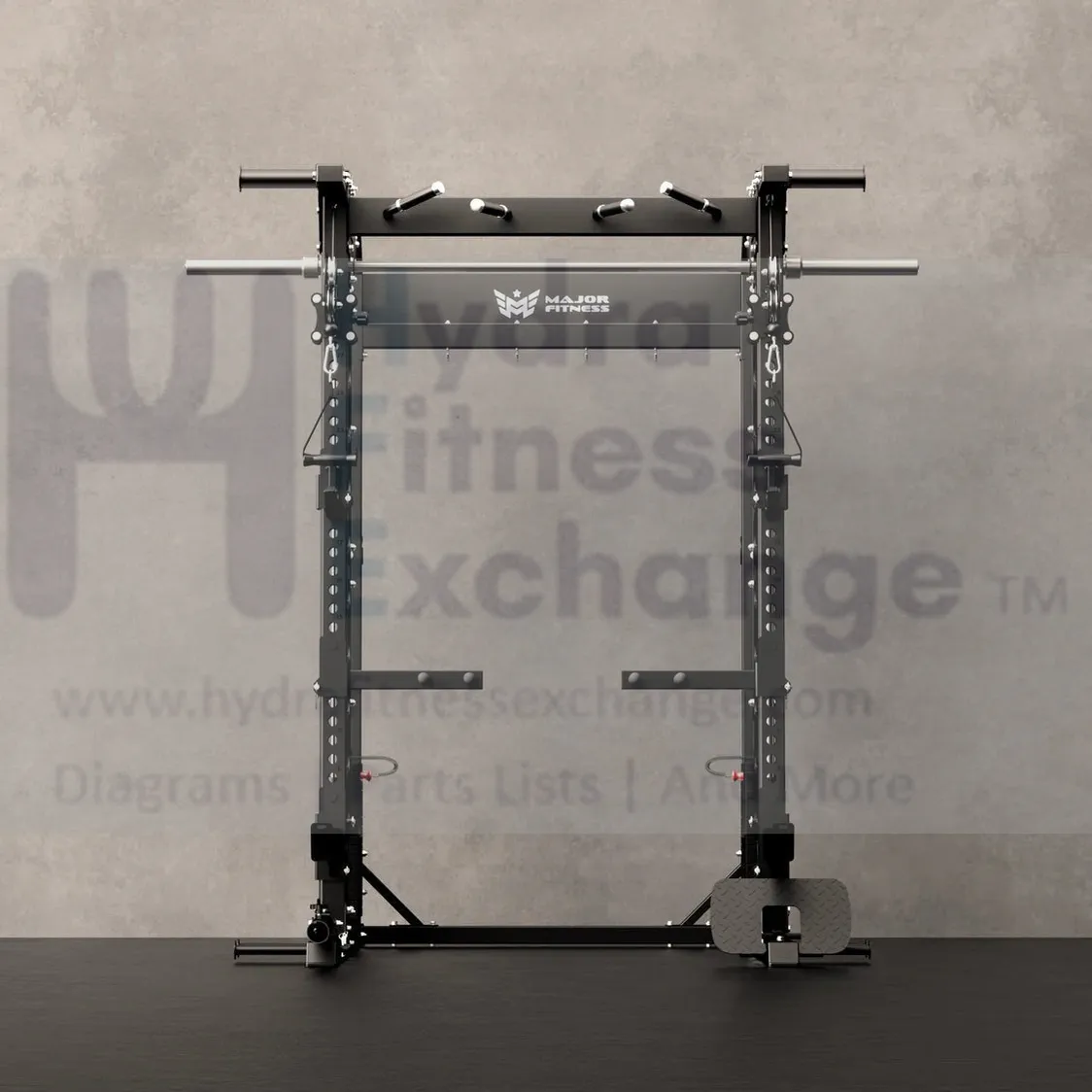 Major Fitness All-in-One B52 Pro Home Gym Smith Machine | Cable Motion Functional Trainer | Squat Rack - Image 2