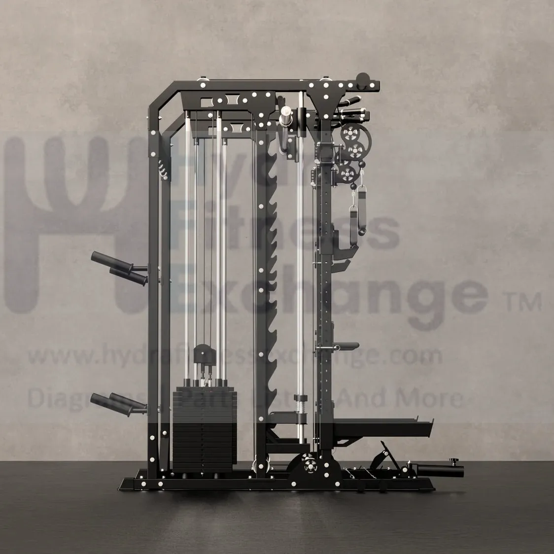 Major Fitness All-in-One B52 Pro Home Gym Smith Machine | Cable Motion Functional Trainer | Squat Rack - Image 3