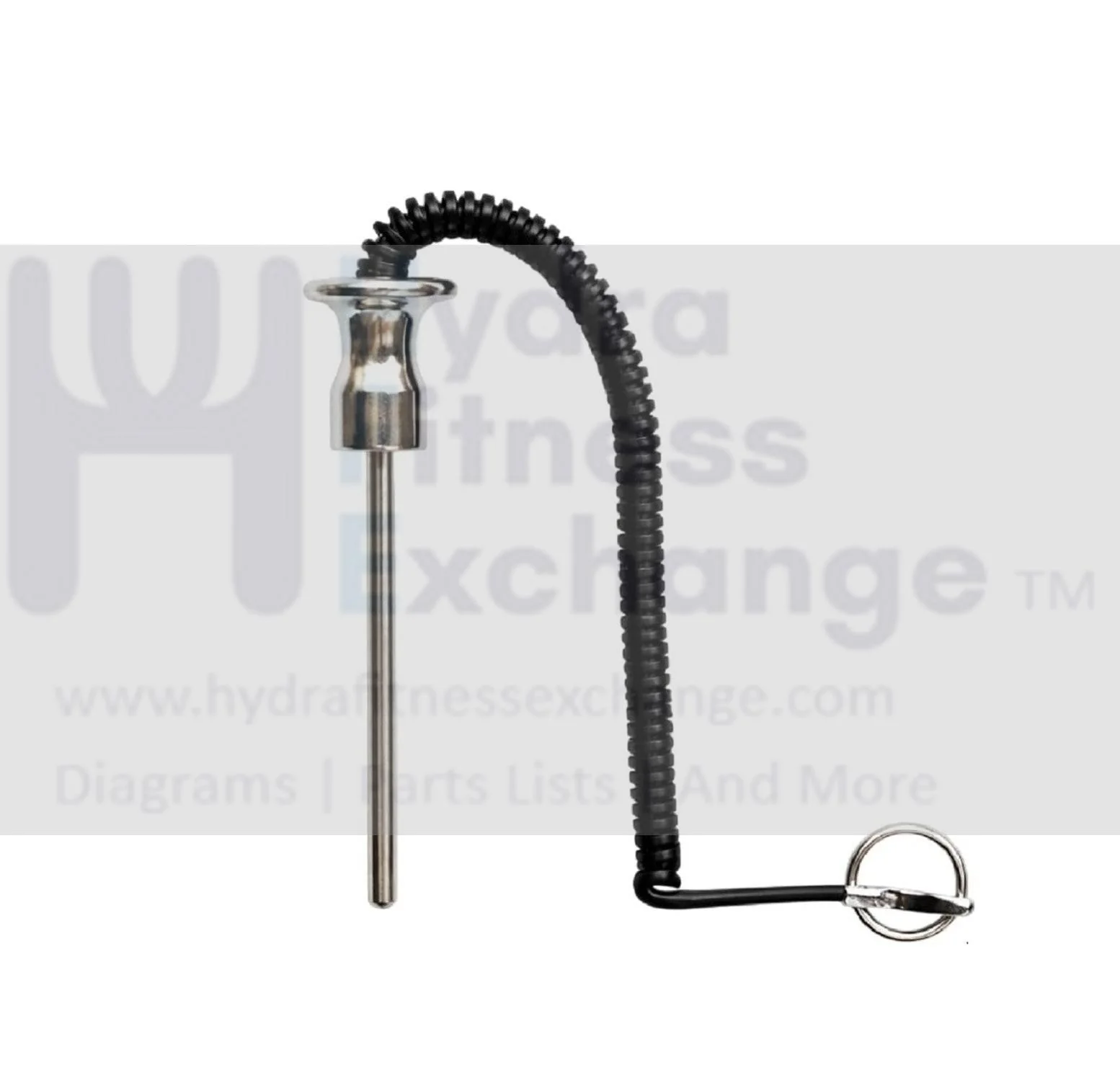 Alumunim Magnetic Weight Stack Pin W/ Lanyard Lock Color For Strength System