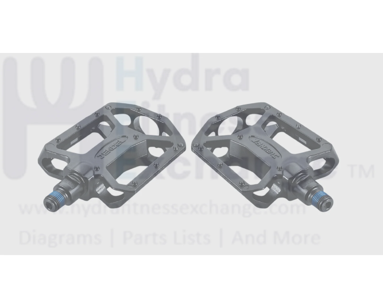 Assault Air Bike Aluminum Foot Pedal Pair 114 x 109mm | 9-16  23-AS-015