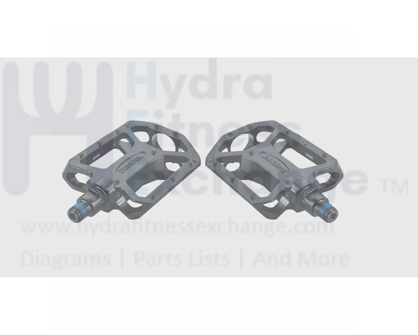 Assault Air Bike Aluminum Foot Pedal Pair 114 x 109mm | 9-16  23-AS-015 - Image 2