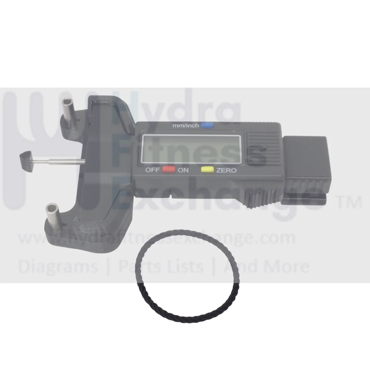 Belt Tension Tool Gauge Deflection in Inches & MM w Digital Display