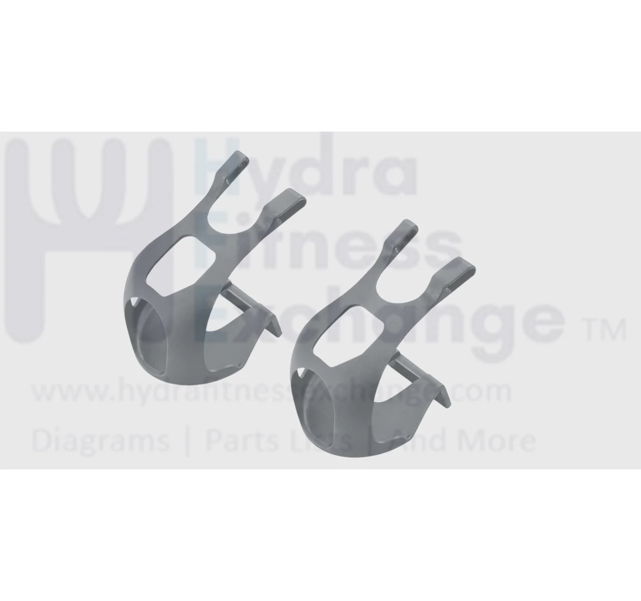 BH Fitness Bladez Lifespan Indoor Cycle Toe Cage Pair
