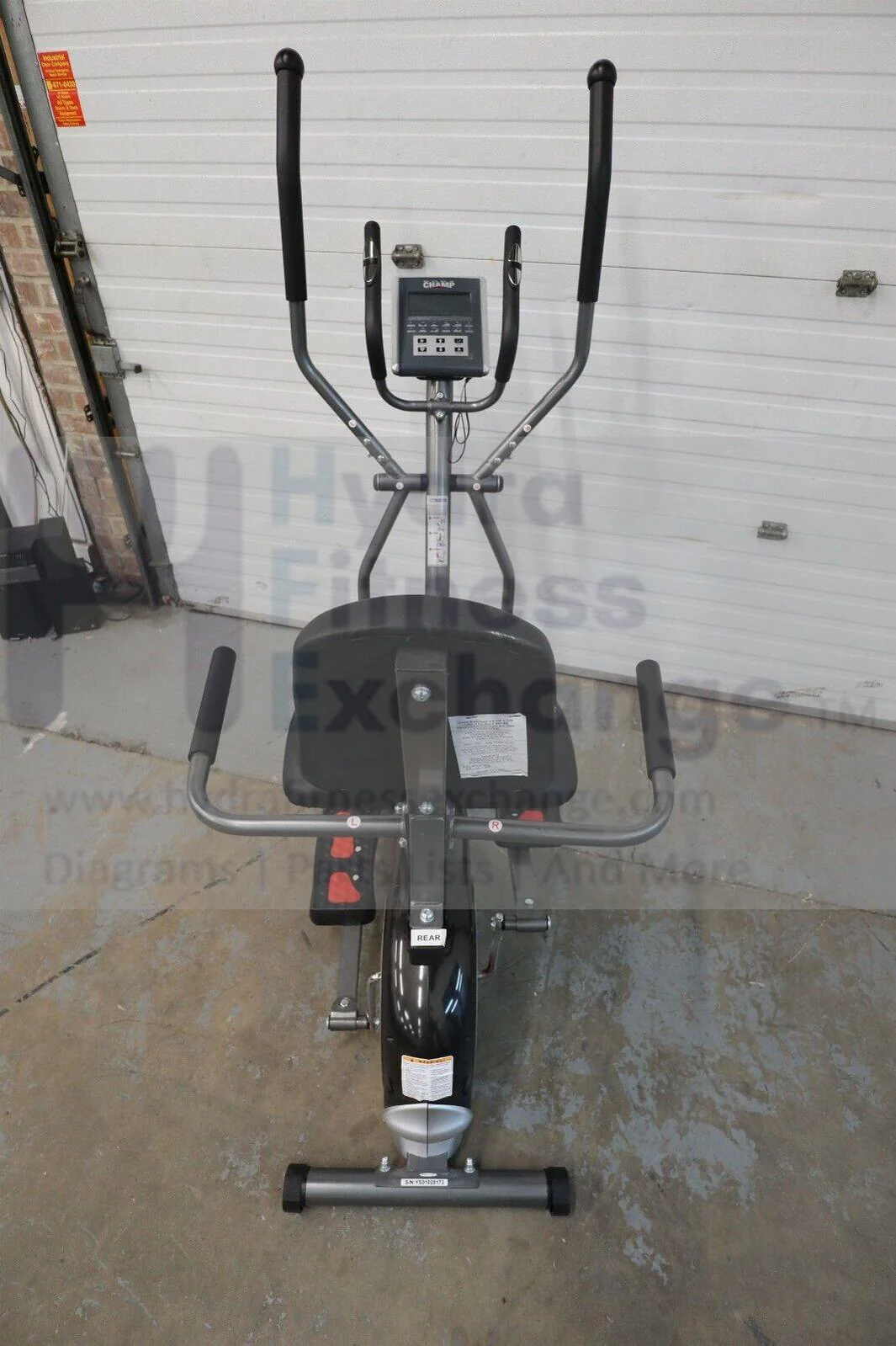 Body Champ Body Champ 3 in 1 Trio YS0102 Recumbent Elliptical - Image 3