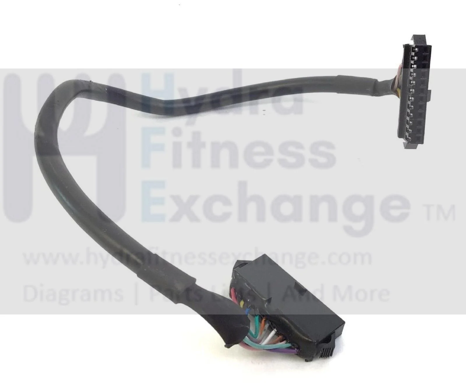 Bodycraft VR500 Rowing Computer Cable Dual Black Connector 703