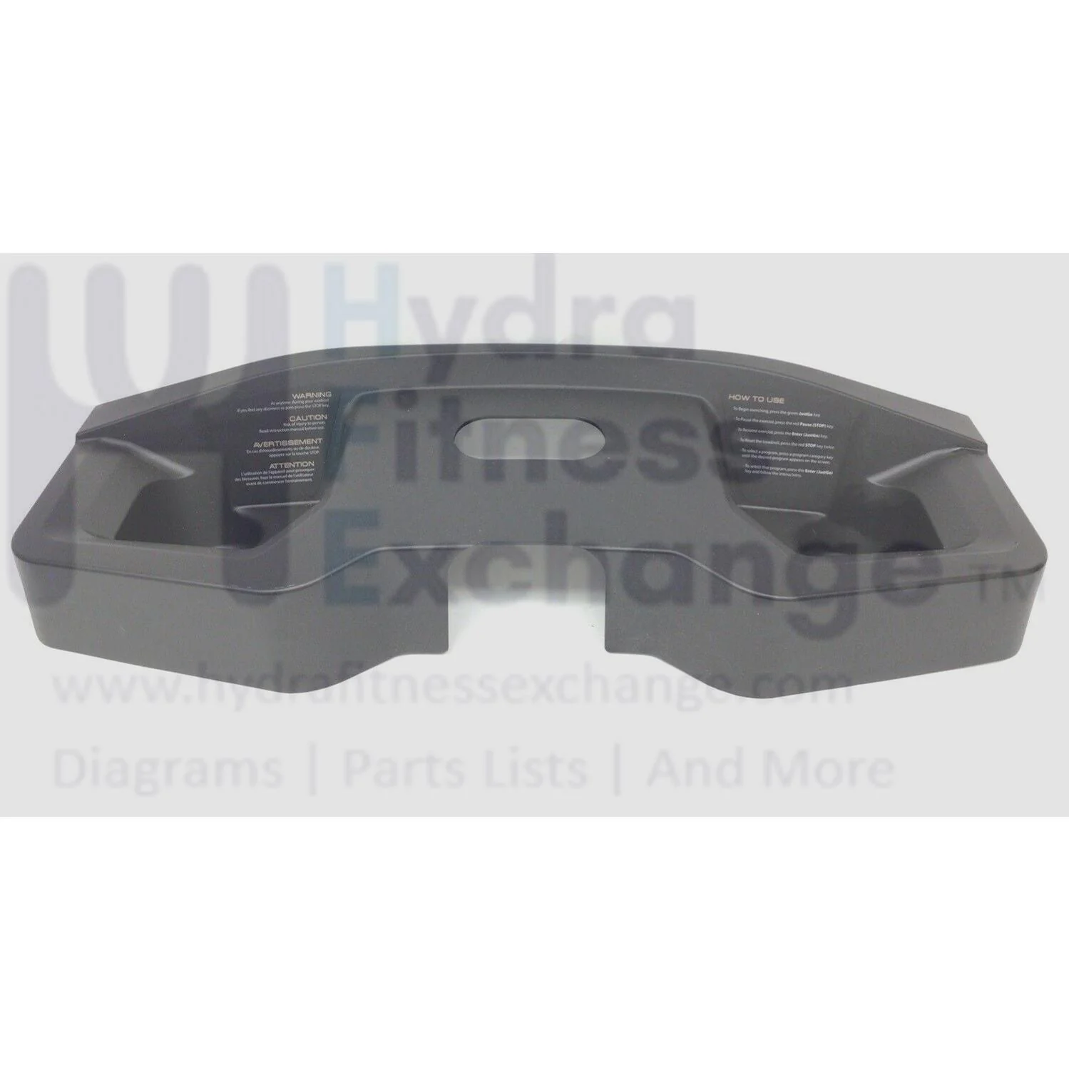 BodyGaurd T460xc Treadmill Console Cup Holder Plastic Tray pslt-cndl-34