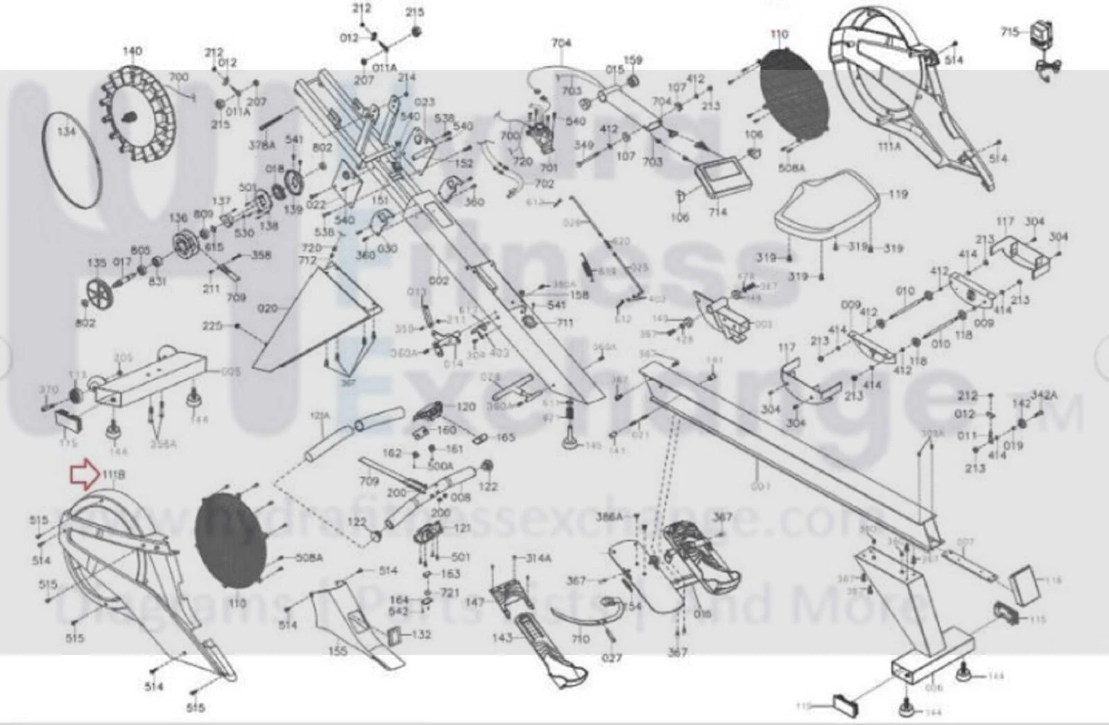 Bodyguard VR500 Rower Left Main Shroud Cover 111B - Image 3