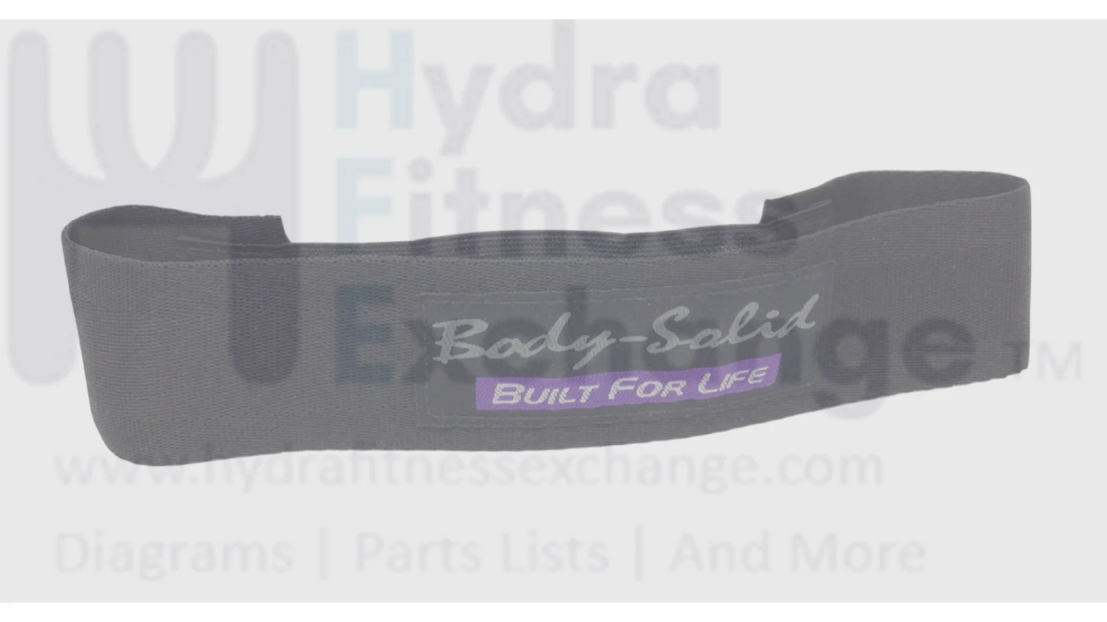 Bodysolid Strength System Black Lifting Straps