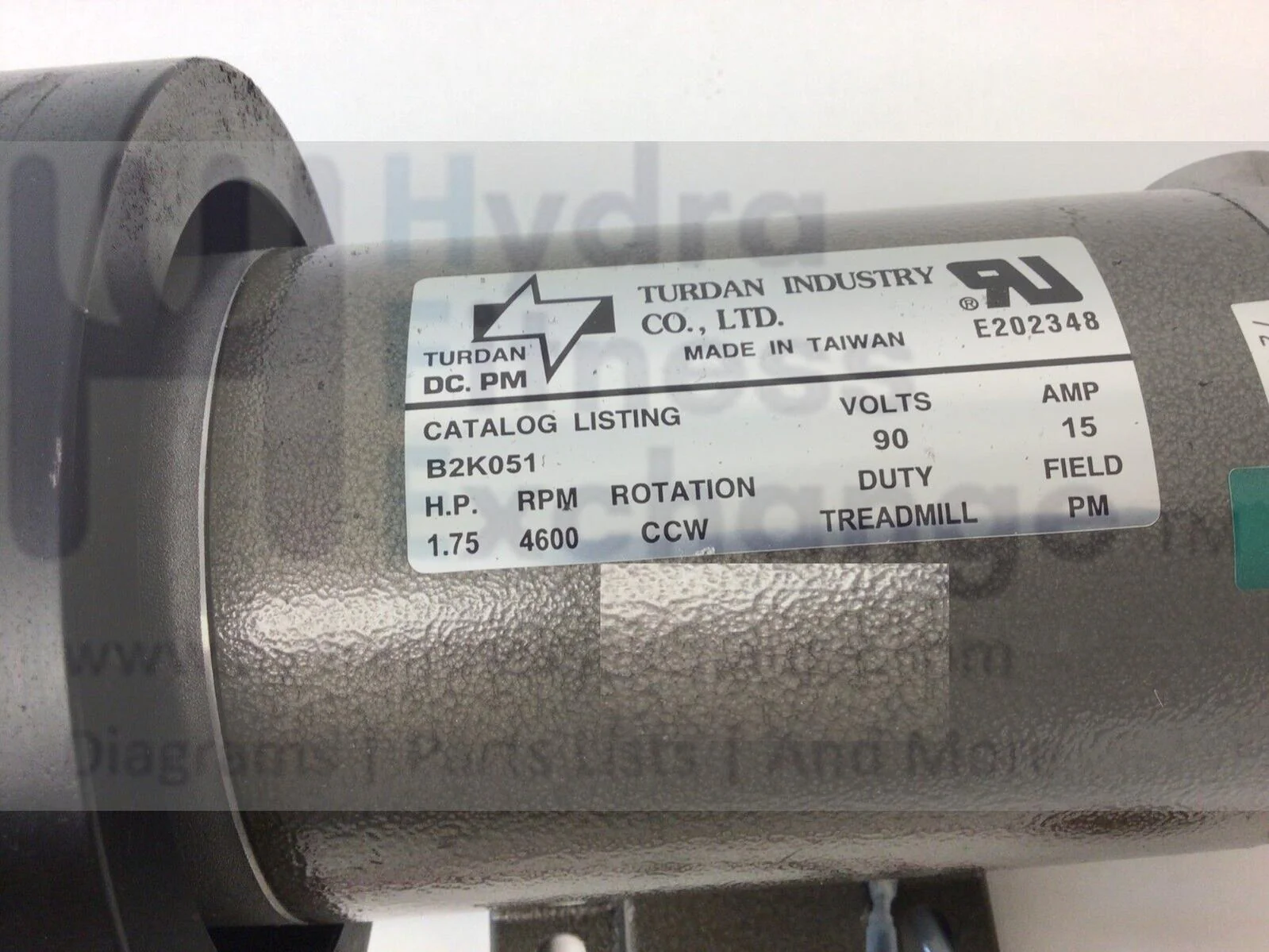 Bowflex 3.1 3 Series 3 - 3900015 Treadmill DC Drive Motor with Flywheel 18511 - Image 2