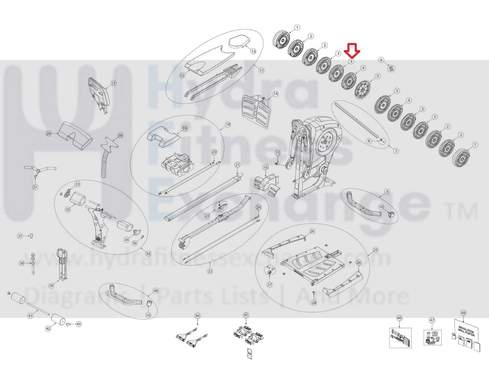 Bowflex 91181 Strength System Flex Pack Assembly Revo 5 1000513953 - Image 2