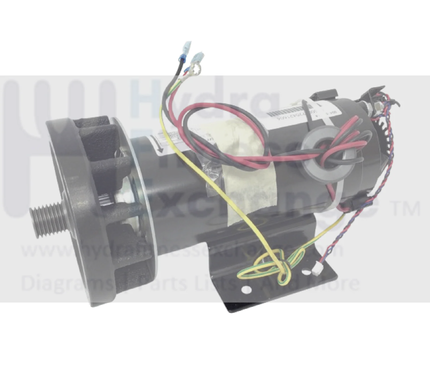 Bowflex 94214 94215 Treadmill Dc Drive Motor Set with Flywheel 1000514190