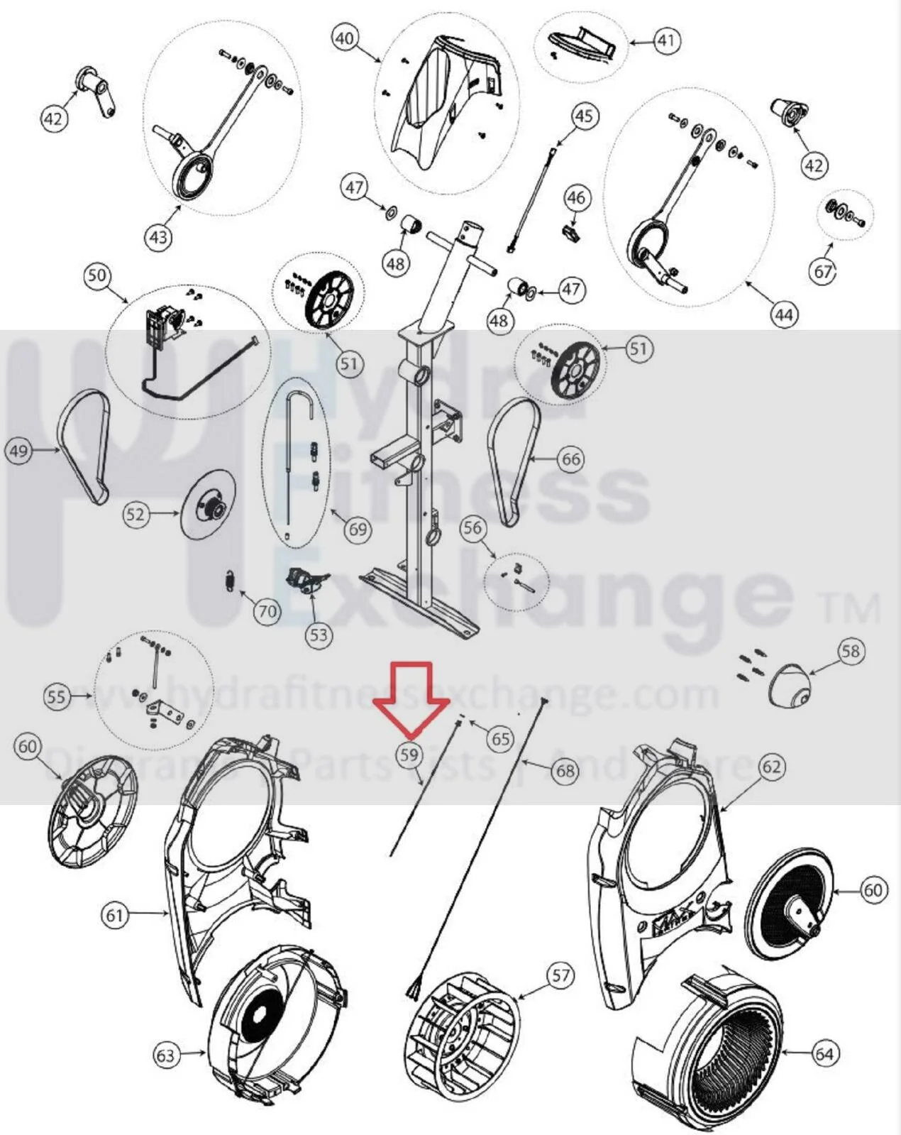 Bowflex MAX TRAINER M5 Elliptical Power Plug with Connector 8003600 - Image 2