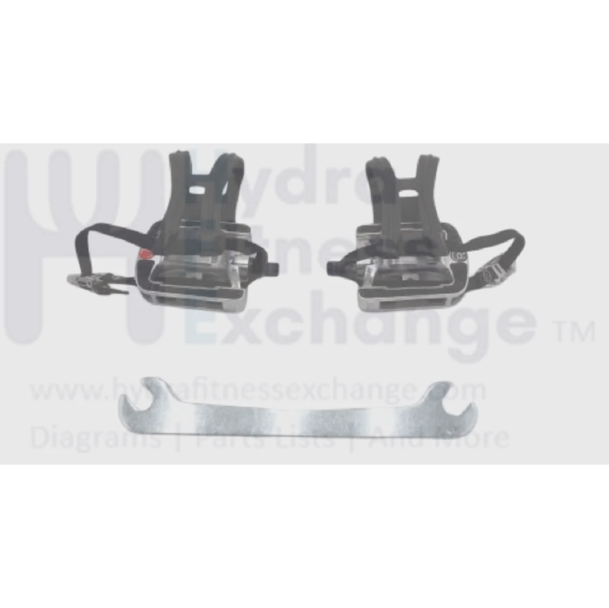 Bowflex Schwinn Stationary Bike Pedal Pair W/Wrench Service Kit 1000513637