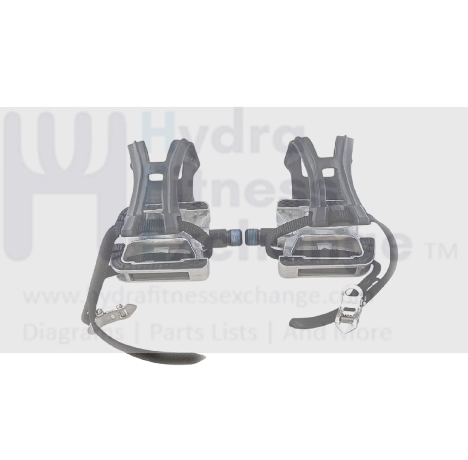 Bowflex Stationary Bike L & R Foot Pedal Pair W/O Spindle 9/16" 8016576 - Image 2