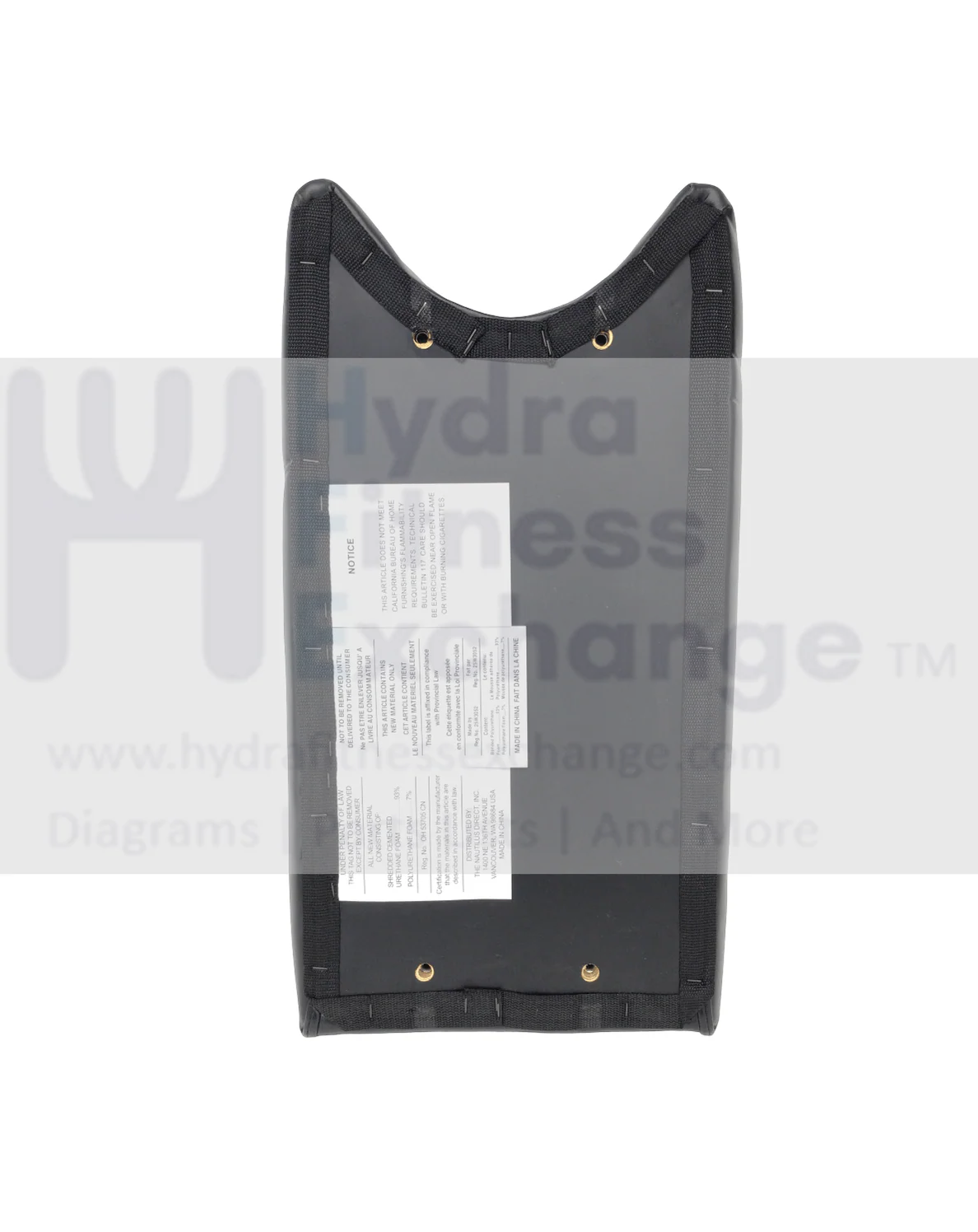Bowflex Strength System Back Pad Flat Bench 1000511086 - Image 2