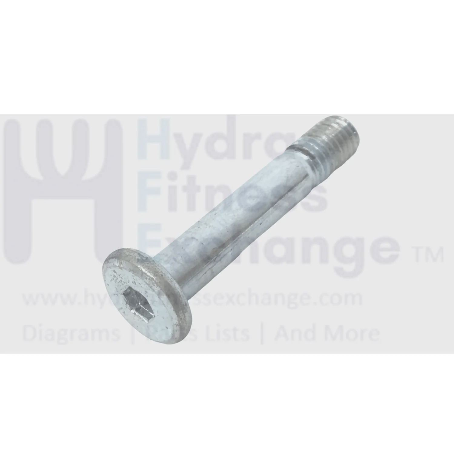 Bowflex Strength System Bolt Hex Flat Chrome M8-1.25 x 44mm