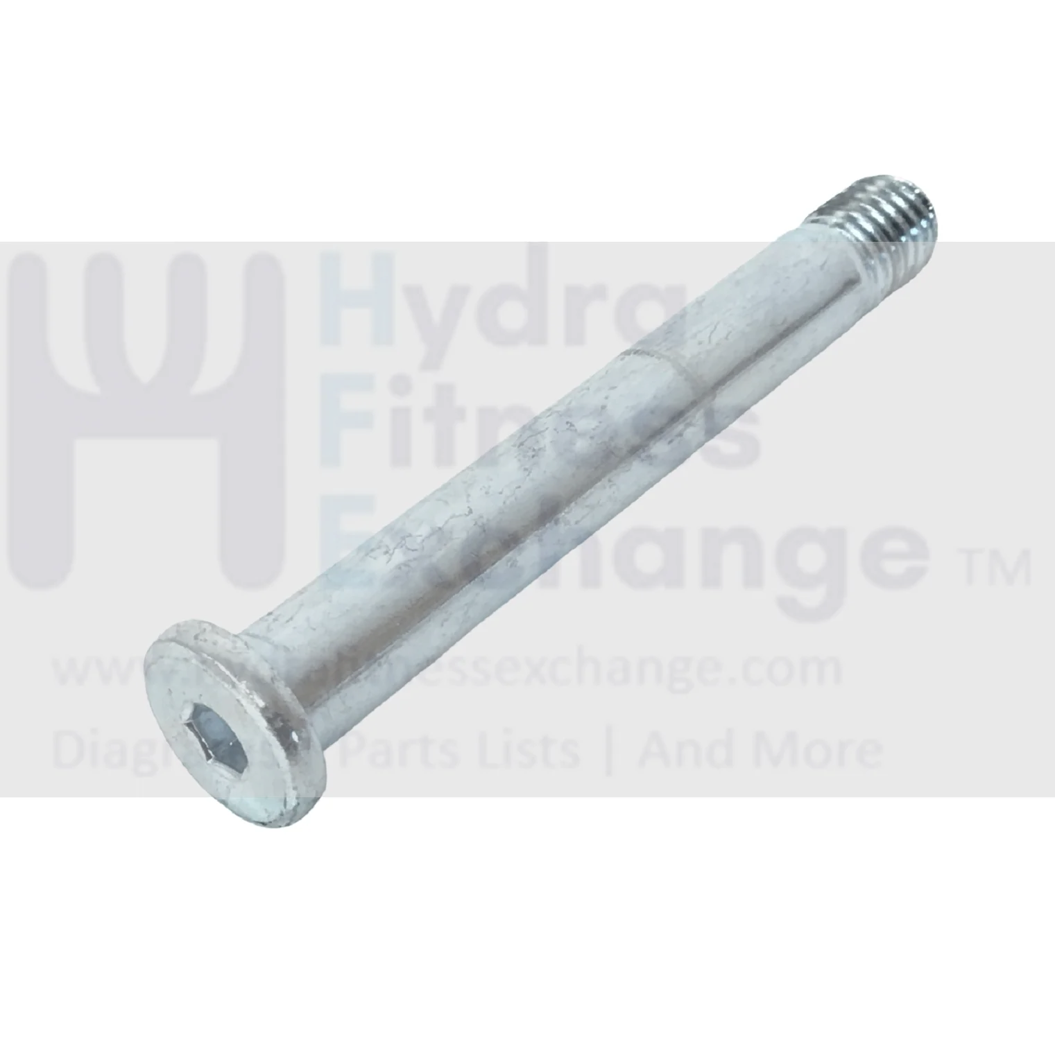 Bowflex Strength System Bolt Pivot Axle Chrome Seat M10-1.5x78mm