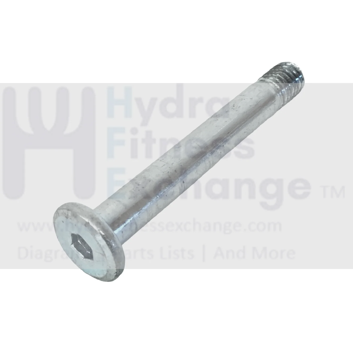 Bowflex Strength System Bolt Pivot Axle Chrome Seat M8-1.25 x 60mm - Image 2