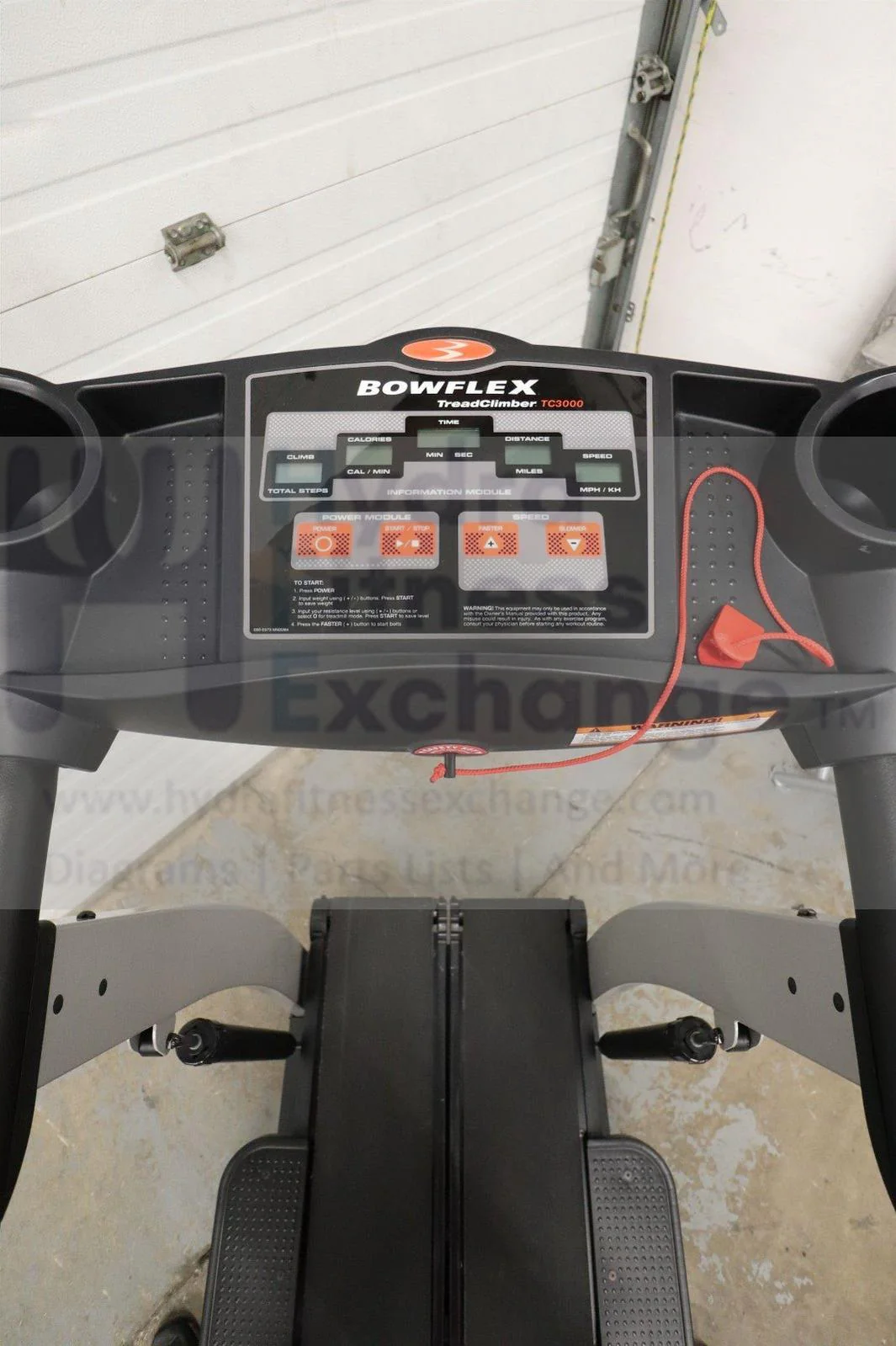 Bowflex Treadclimber TC3000 050316 Treadmill - Image 3