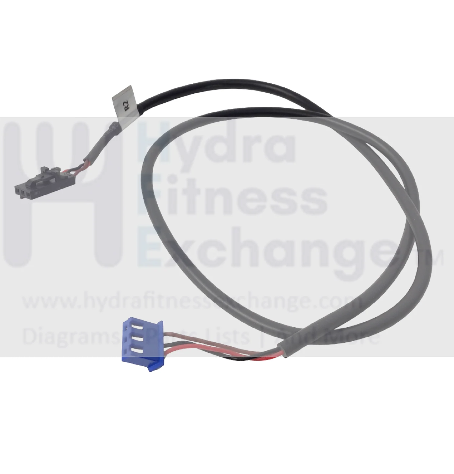 Bowflex Treadmill Upper R2 Harness Black Blue Connector Cable 100012642