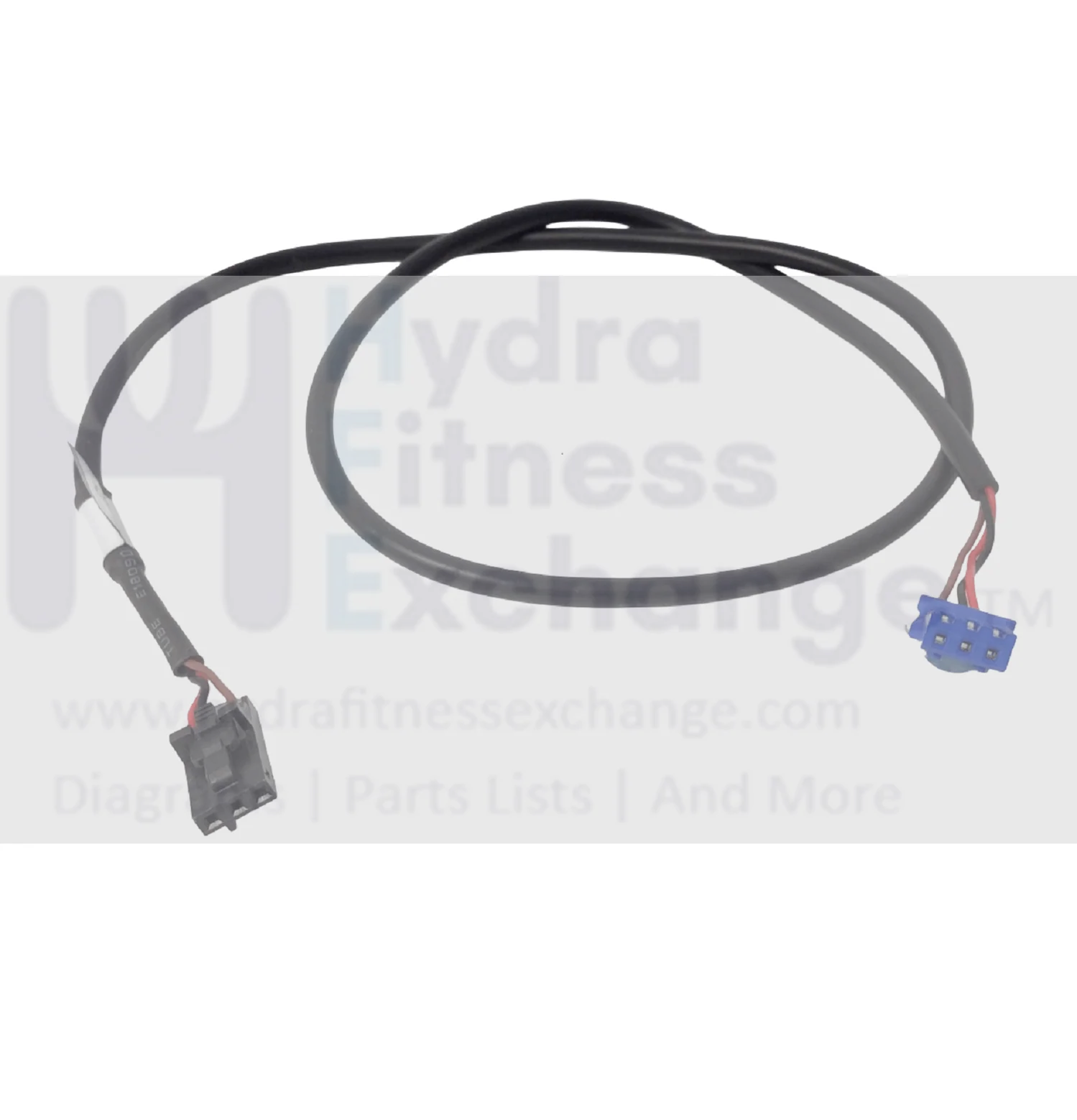 Bowflex Treadmill Upper R2 Harness Black Blue Connector Cable 100012642 - Image 2