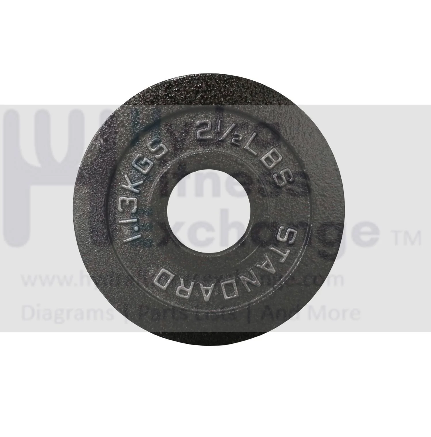 CAP 2 1/2lb Olympic Plate Weight Freeweights & Accessories