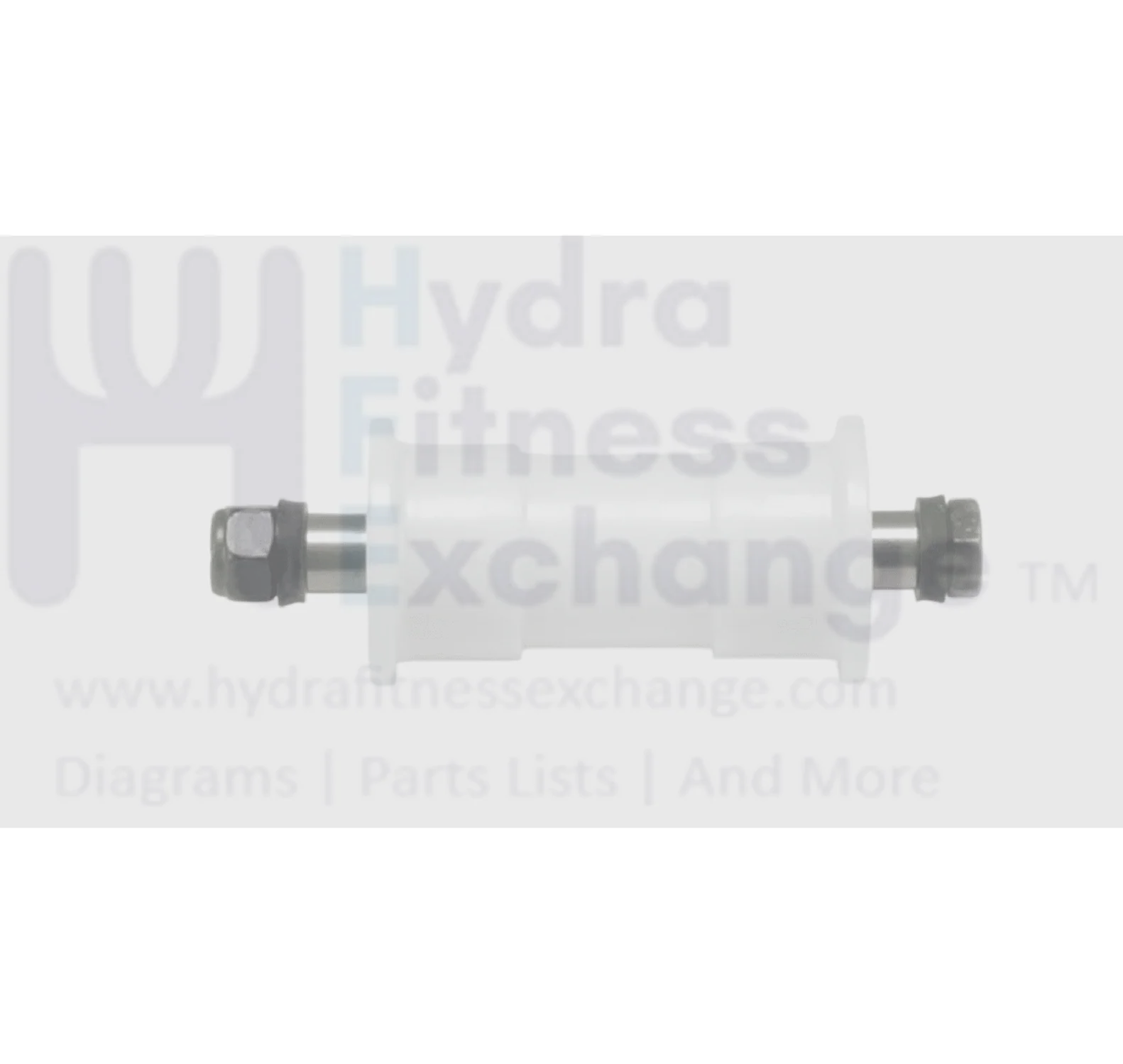 Concept II Model A B Rower Seat Roller Wheel with Hardware Part 378 - Image 2