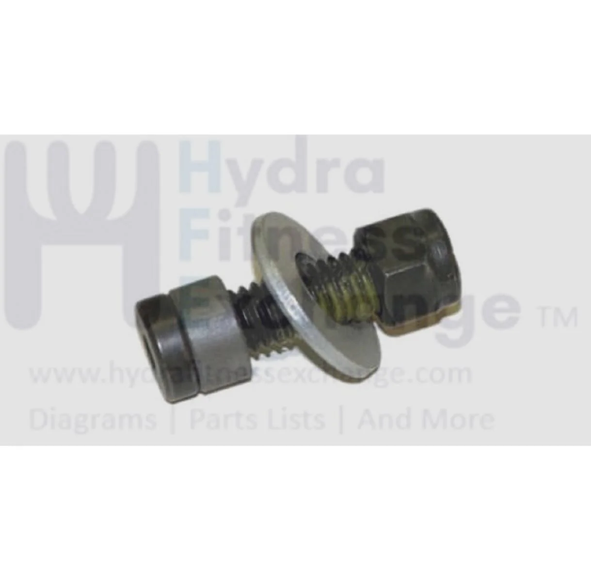 Concept II Model C D E Rower Bottom Seat Roller Hardware Kit Part 1732 - Image 2