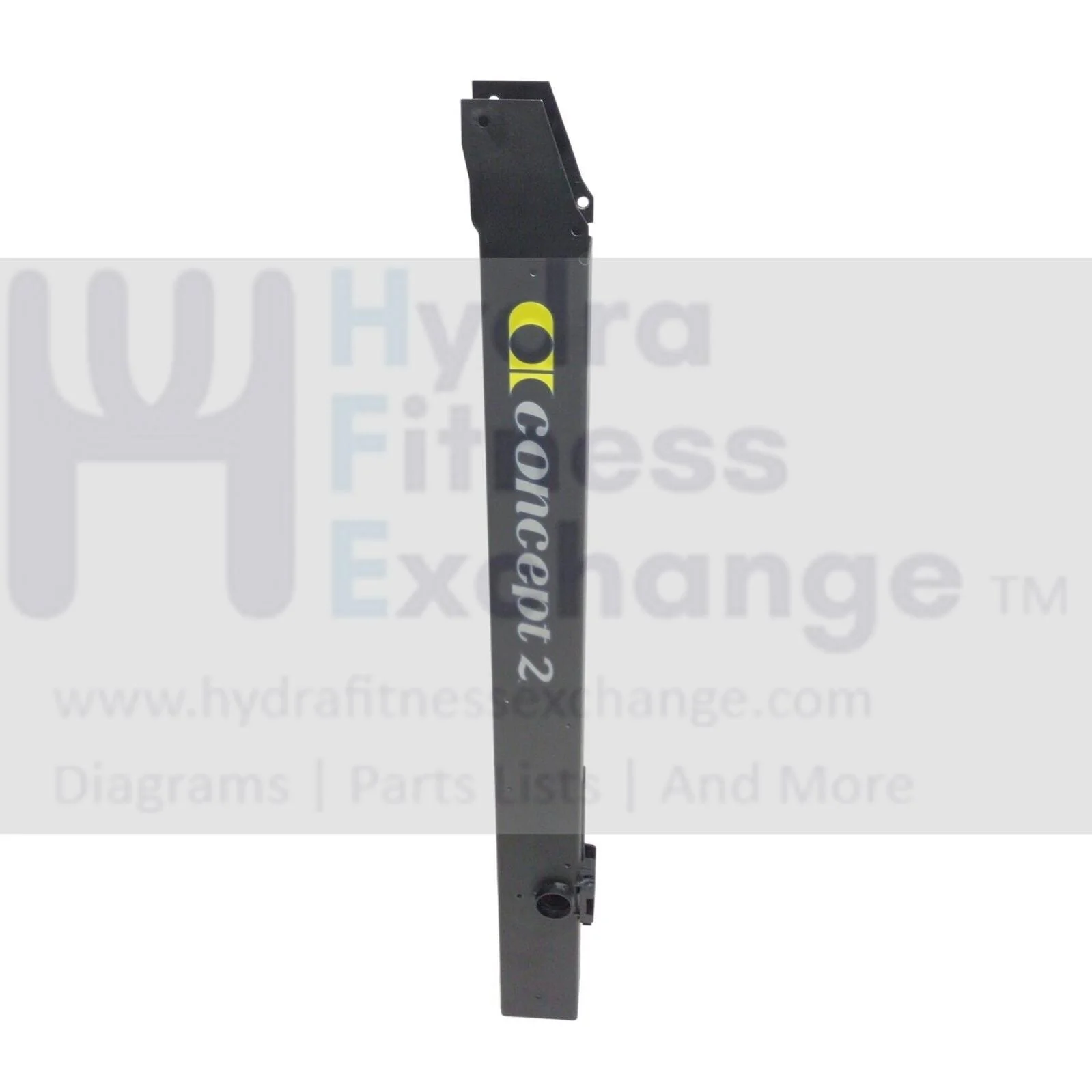 Concept II Model D w PM5 Black Rower Main Frame Weldment 2723