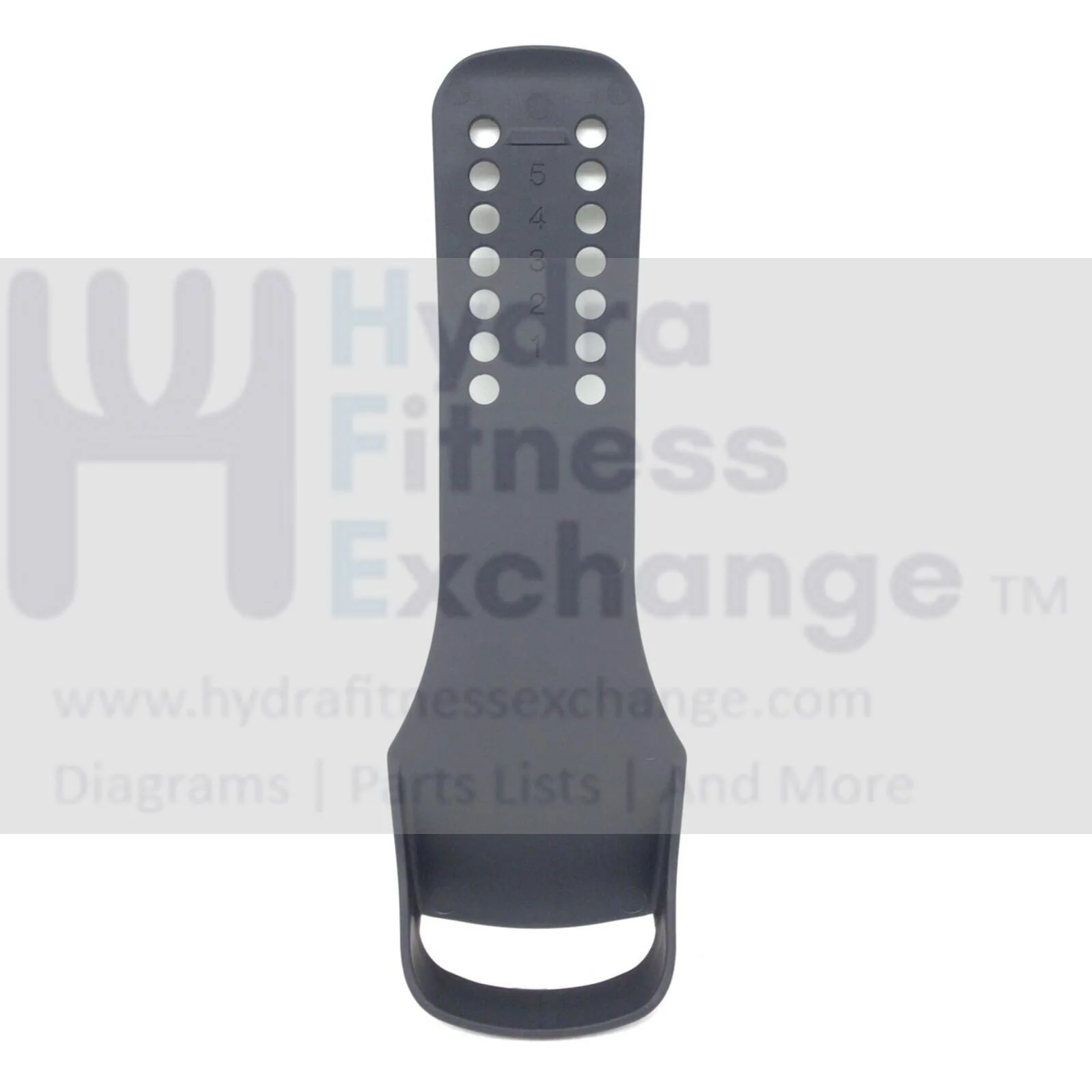 Concept ll Model D w PM5 Black E Indoor Rower Left Or Right Foot Pad 1063